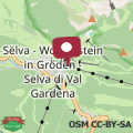 Mapa Garni Hotel Bel Vert