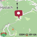 Map Gasthof Kohlern 1130 m