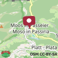 Mapa Gasthof Mooserwirt - Passeiertal