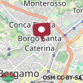 Map Gatto Bianco Bergamo Apartment