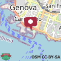 Mapa Genoa Downtown East Water Front