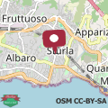 Map Genoa Sturla Comfy Apartment