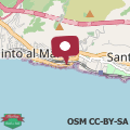 Map Genova Nervi Sea Front - Happy Rentals