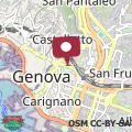 Mapa Genova Rooms serra B