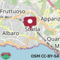 Map Genova Sturla Elegant Apartment