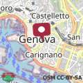Map Genova Suite Apartment Via Ceccardi 3