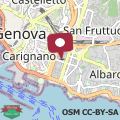 Mapa Genova-tra mare e centro storico