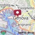 Mapa Genua Unesco Palazzo Suite