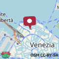 Map Ghetto Modern Apt for 4, Venice
