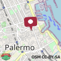 Mapa Giacalone15 - EXCLUSIVE APARTMENT IN THE HISTORIC CENTER NEAR THE TEATRO MASSIMO