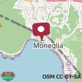 Map La Spiaggia di Moneglia