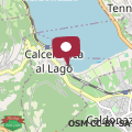 Map Giardino sul Lago, Calceranica al Lago Ospitar