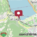 Mapa Giardino sul Lago Calceranica al Lago OSPITAR