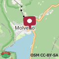 Map Giardino sul Lago - Vista su lago e montagne a Molveno