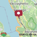 Map Giglio vista lago d'Orta con vasca idro