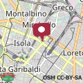 Map MilanRentals - Giove Apartment