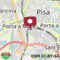 Mapa GiraMondo - Pisa Train Station & Airport - Free Parking & Wifi