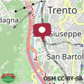 Mapa Girasole Trento