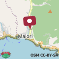 Mappa Giselle Apartments Maiori - Amalfi Coast