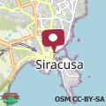Mappa Giù per la Costa - Siracusa