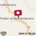 Karte GiuMa Tuscany Historic Country House with Roof Terrace near Saturnia Spa