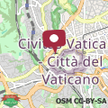 Mapa Gloria Vatican Bijou