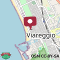 Mapa Gold Apartment Viareggio