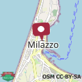 Map Golden House City Milazzo