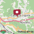 Mappa Gorgeous Apartment In Casarza Ligure With Wifi