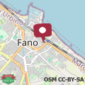 Mapa Gorgeous Apartment In Fano With Wifi