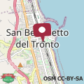 Map Gorgeous Apartment In San Benedetto Del Tron