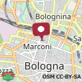 Map Gramsci, Bologna by Short Holidays