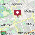 Map Gran Milan House Metro M1 Inganni-San Siro Stadium