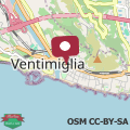 Mapa Grand Central Ventimiglia - WiFi & Parking