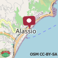 Mapa Grand Hotel Alassio Beach & Spa Resort - The Leading Hotels of the World