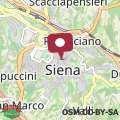 Mapa Grand Hotel Continental Siena - Starhotels Collezione