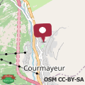 Map Grand Hotel Courmayeur Mont Blanc, by R Collection Hotels