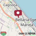 Map Grande appartamento, Palacongressi Bellaria centro e mare