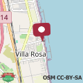 Mapa Grande appartamento sul lungomare a Villa Rosa (TE)