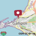 Map Grande Mare Apartment Gallipoli