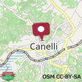 Map Grapeful Stay - Canelli center - 8 pax - free park