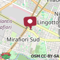 Map Grazioso appartamento moderno in Mirafiori