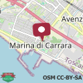 Map Grazioso bilocale a Marina di Carrara