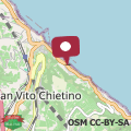 Mappa Grazioso Mono sulla Costa dei Trabocchi