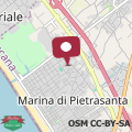 Map GREAT PRIVATE VILLA for family beach holidays and cultural outings near Forte dei Marmi RECOMMENDED