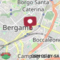 Map Green Bed Bergamo Guest House & Residence