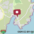 Map Green Park hotel Porto Cervo