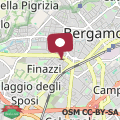 Map Gretel Apartment Bergamo