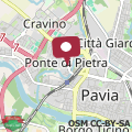 Mapa Grey House Pavia con Box Privato