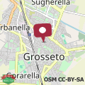 Map Grosseto Centro, Comodo e Luminoso APT fronte Corso